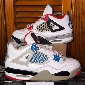 Size 9 - Jordan 4 Retro SE Mid What The 4